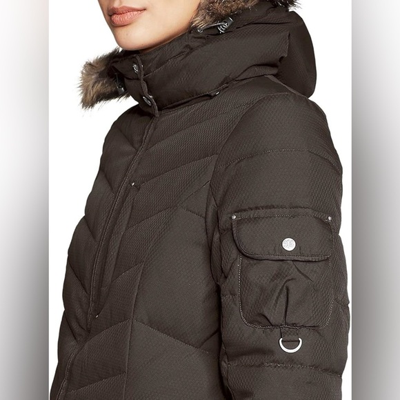 Eddie Bauer Sun Valley Down Parka – Black – Women’s XL - Picture 7 of 16